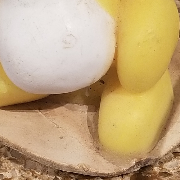 Fun Yellow and Pink GURLEY EASTER Bunny Candle - Picture 6 of 16